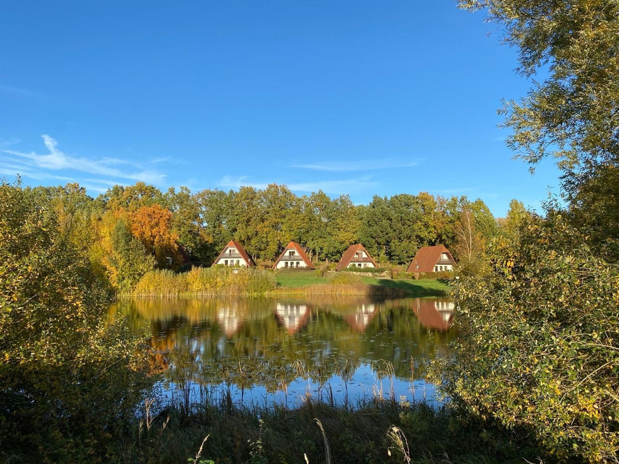 Finnhaeuser Am Vogelpark - Haus Luise Marlow Esterno foto