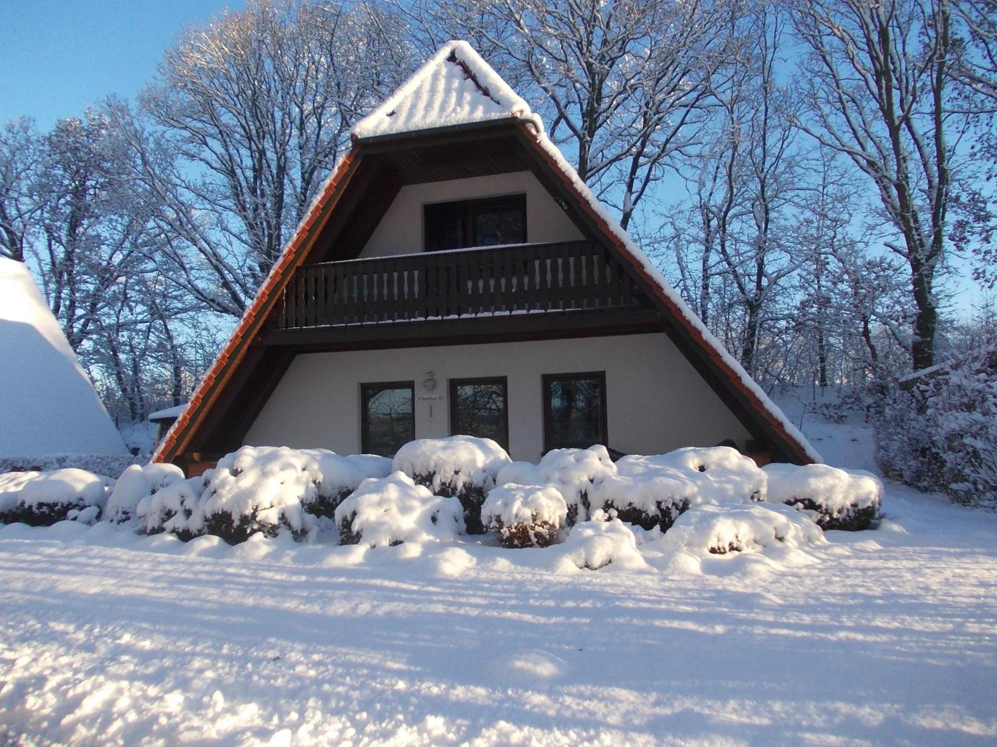 Finnhaeuser Am Vogelpark - Haus Luise Marlow Esterno foto